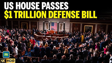 US House Passes $1 Trillion Defense Bill for 2026 | NDAA Moves to Senate