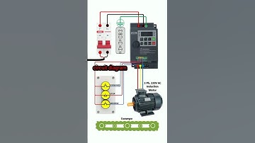 💥💯 VFD drive reverse forward connection diagram #virelshorts #shorts