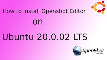 Openshot installation on ubuntu 20.04  LTS | Openshot on ubuntu 20.04 | Openshot  tutorial