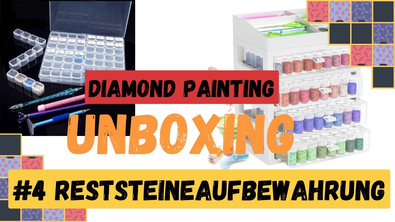 💎Diamond Painting Unboxing #4 // Artdot // clevere Reststeineaufbewahrung
