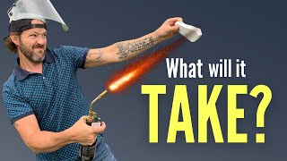 I BLOW TORCHED DEKTON | The Most INDESTRUCTIBLE Countertop?