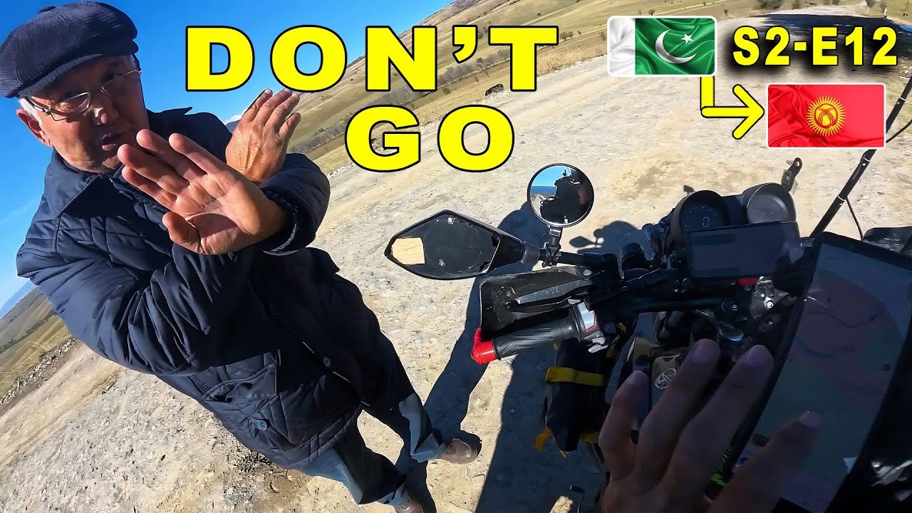 He almost SAVED me from A DISASTER 🇰🇬 | Pakistan to Kyrgyzstan on Motorcycle - Ep 12