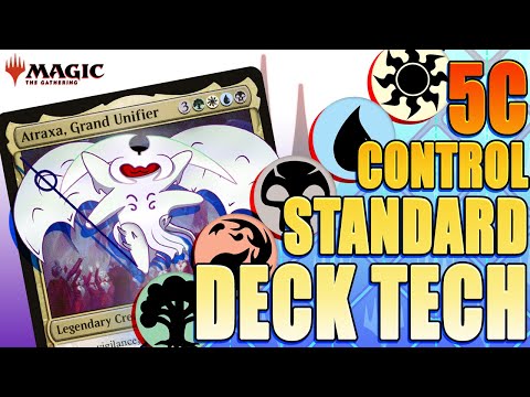 5C The Kami War/Atraxa Control NEW Standard Deck Tech | MTG