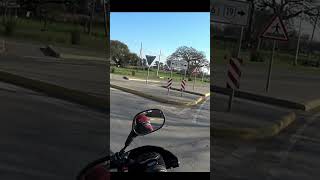 Así se ve San Carlos en un viaje en moto !