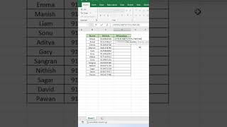 How to Add WhatsApp Link in Excel | Easy Excel Trick 🔗📊#excel #exceltips #exceltricks #whatsapp