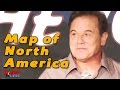 Stand up comedy by rick pulido  map of north america