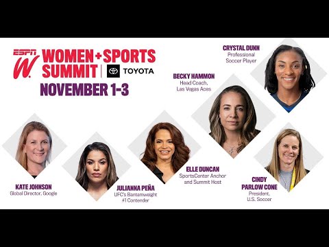 The espnW Summit: Evening Keynote Global Sports Mentoring Program