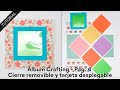 Álbum Crafting - Página 4 😍🎨 Cierre removible y tarjeta desplegable 🤩