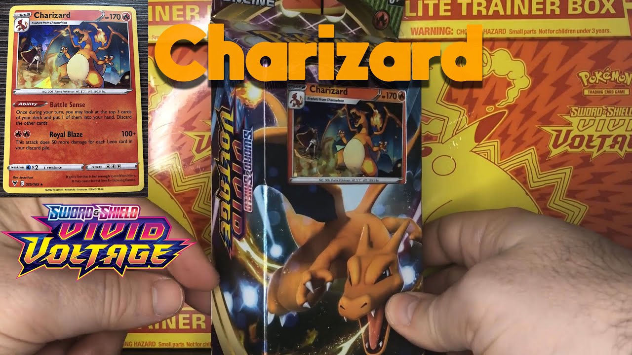 Pokémon TCG: Sword & Shield-Vivid Voltage Charizard Theme Deck