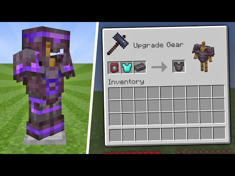 How to craft Netherite Armor & Tools in Minecraft 1.20