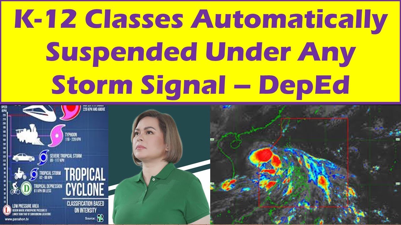 DepEd Guidelines on the Suspension of Classes During Typhoons