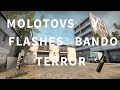 MOLOTOVS Y FLASHES CACHE BANDO TERRORISTA | Counter Strike Global Offensive