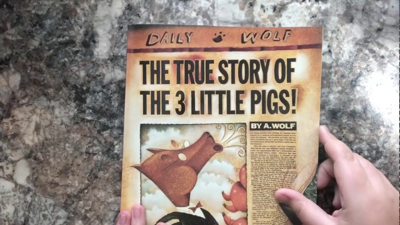 Read Aloud: The True Story of the 3 Little Pigs - YouTube