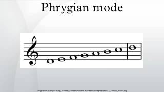Phrygian mode