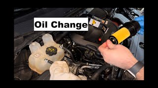 2017+ Chrysler Pacifica Oil Change Chrysler Pacifica Oil Change