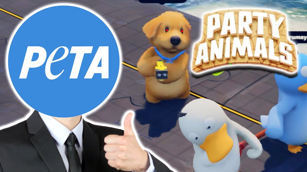 PETA's favorite game Party Animals YouTube