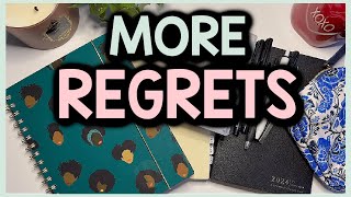 PLANNER STUFF I REGRET BUYING...AGAIN | Controversial Planner Favs