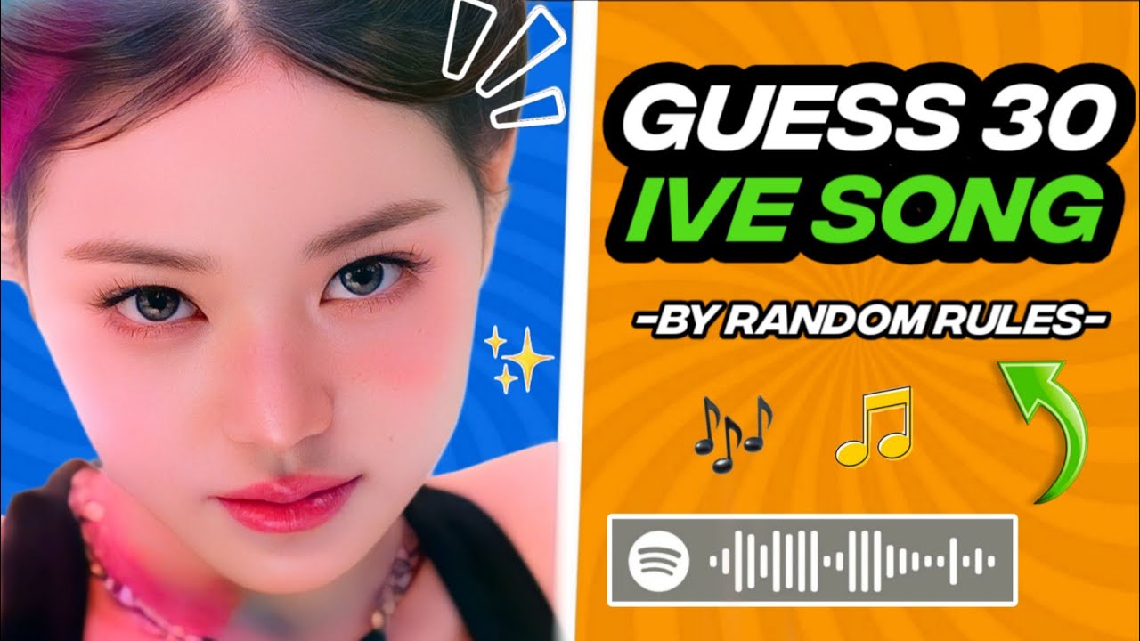 GUESS 30 IVE SONGS: RANDOM RULES 💥 Are You Real Dive❓| KPOP QUIZ 🌟