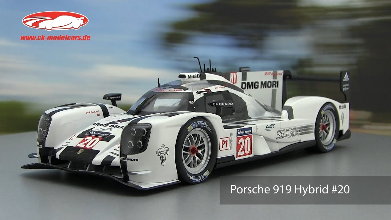 イクソ 1/18 ポルシェ 919 ハイブリッド #14 ルマン24H 2014