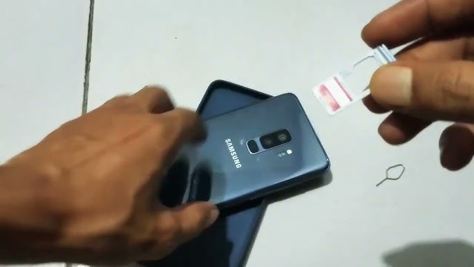 Samsung Galaxy S9 Remplacement Carte SIM ou Carte SD - Tutoriel de