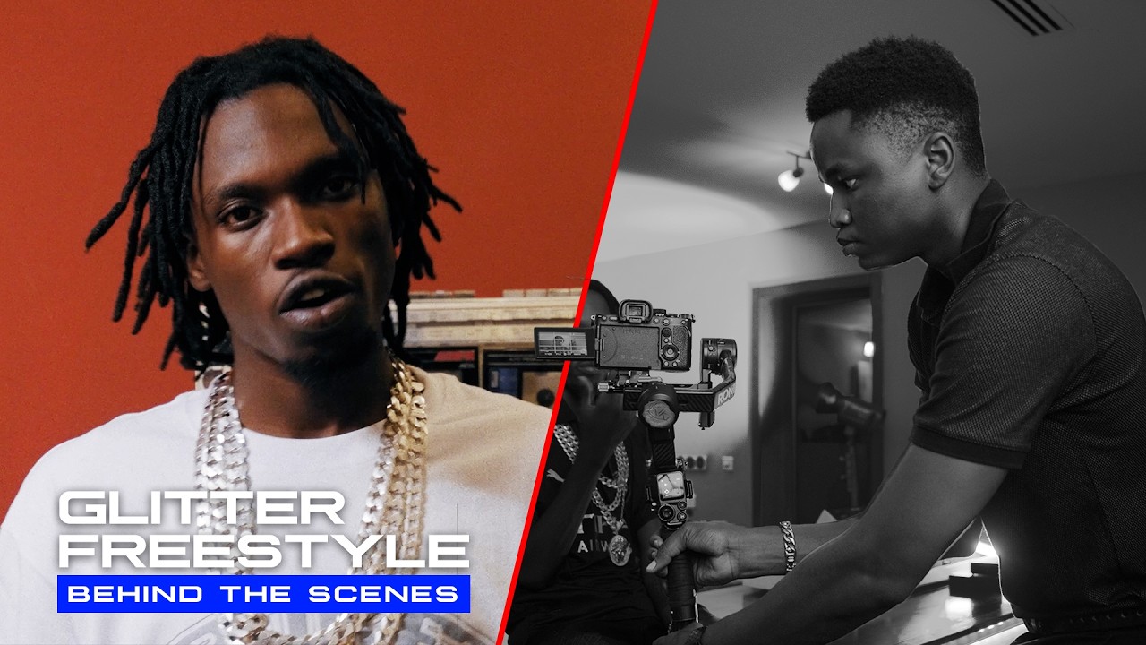 Toxic Lyrikali - Glitter Freestyle | Behind The Scenes