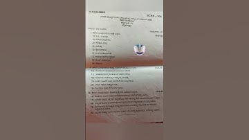 2nd semester kannada b.com question paper 2022(NEP)#bcom #commerce #bnu #exam #kannada #bnuvideos