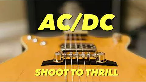 AC/DC Shoot to Thrill Cover (Malcolm Young Guitar Parts)