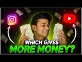 YouTube vs Instagram 💰 2026: Kaun Zyada Paisa Deta Hai? (Truth Revealed!) 🤑