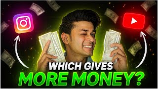 YouTube vs Instagram 💰 2026: Kaun Zyada Paisa Deta Hai? (Truth Revealed!) 🤑