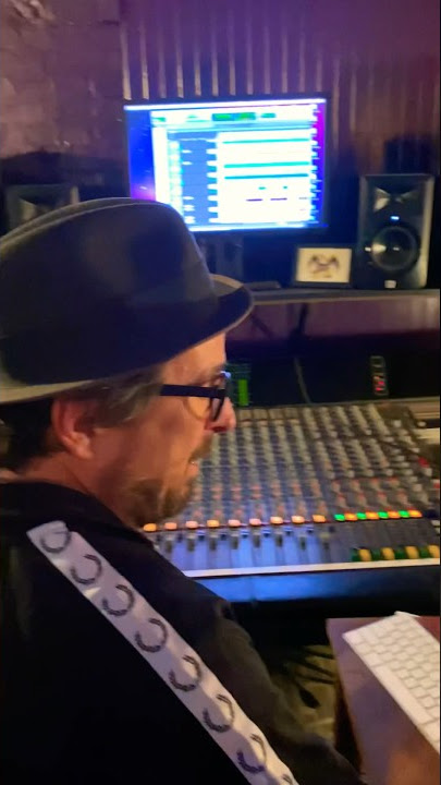 Vinny and The Hooligans - Final group listen of “At The Casino” at Little Eden Recording Studios