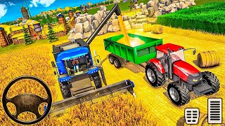 Ultimate Wheat Harvesting Simulator 3D - Real Farming Tractor Driving Experience | Android Gameplay screenshot 2