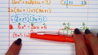 4.4 Factoring Part 6