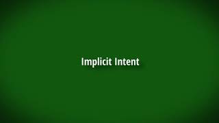 Android Basic Tutorial - Intents