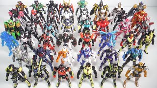 『総集編』装動 仮面ライダーゼロワン AI 01〜10 全種 仮面ライダージオウ SO-DO KamenRider Zero-One ZI-O Figure 食玩 candy toys