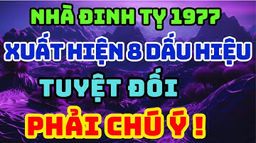 TỪ NAY ĐẾN TẾT, Nhà Đinh Tỵ 1977 Xuất hiện 8 dấu hiệu thì xin chúc mừng, Gia chủ Sắp Đón Đại Phúc!
