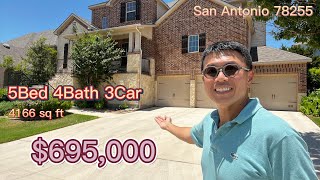 Helotes, 圣安东尼奥 San Antonio 78255 $695k 5房4卫浴 3车位 | Helotes Homes for Sale | House Tour | Realtor