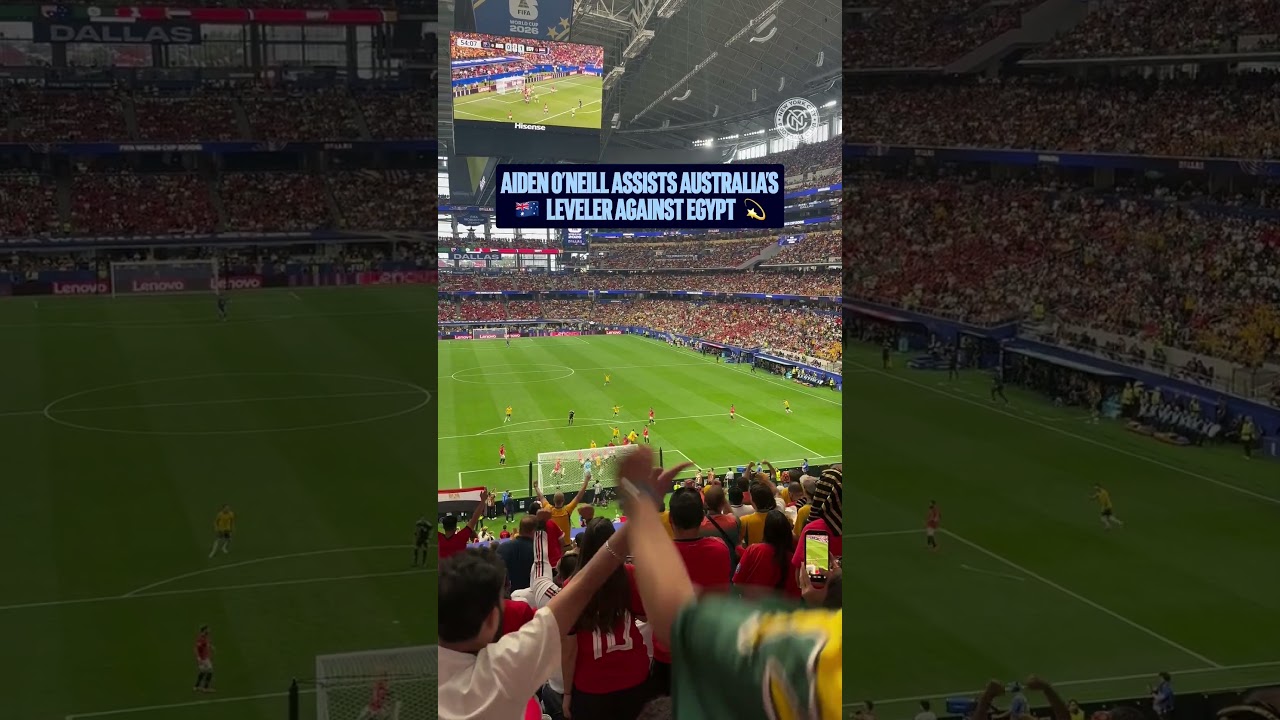 A special delivery from Aido 👏 #nycfc #mls #socceroos #worldcup #fifaworldcup