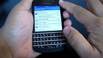 Blackberry Q10/Z10/Q5 Hub trick (refreshing/reset the hub)