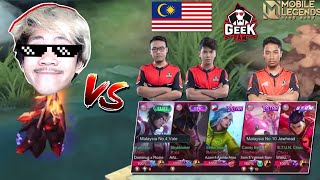 LAGI PUSH MMR ALDOUS KETEMU XORN DAN KAWAN KAWAN GEEK FAM MALAYSIA - Mobile legends