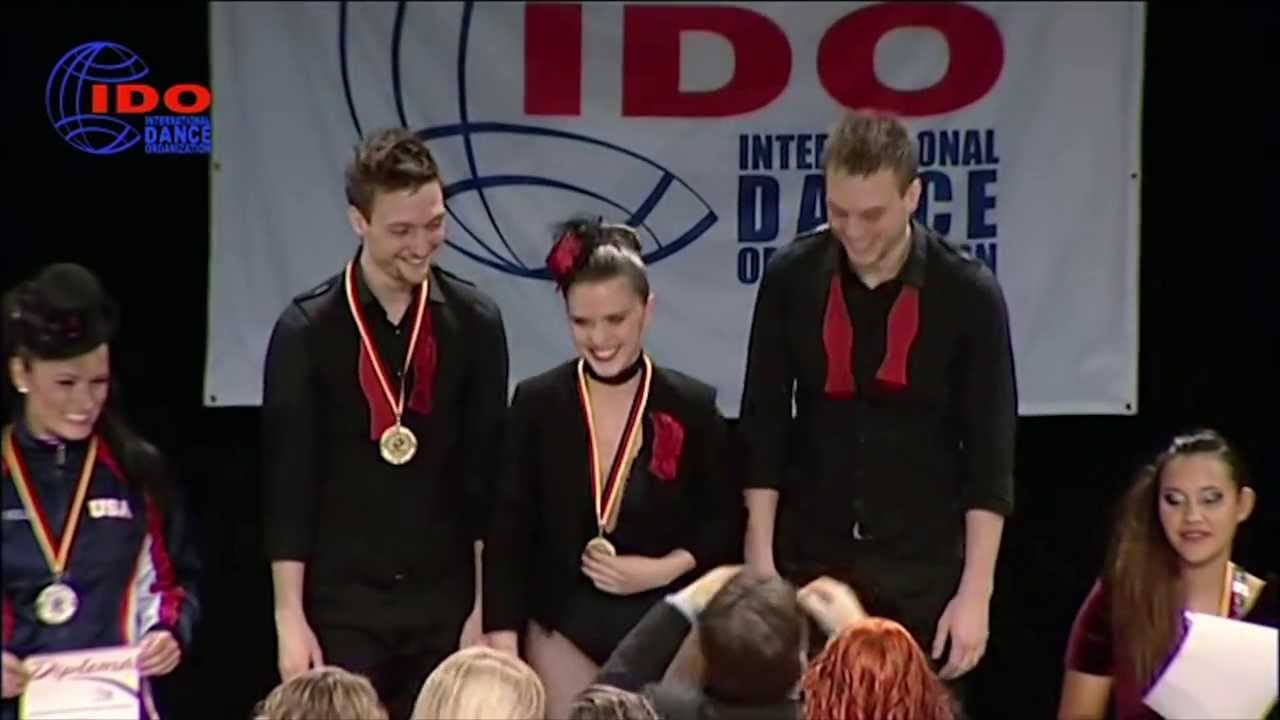 IDO Tap Dance World Champions 2013_SLYDE - Edwige Larralde, Dorel and Costel Surbeck