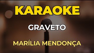 KARAOKE Graveto – Marília Mendonça | COMPLETO Original