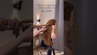 easy hairstyles #hairstyles #hairtutorial #nailgelart #acylic #eyemakeup #hairstyles #hair #makeup