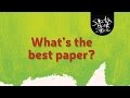 What's the best paper?
