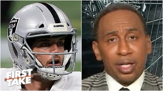 Stephen A. Is Disgusted With The Raiders After The Blowout Loss To The Falcons First Take