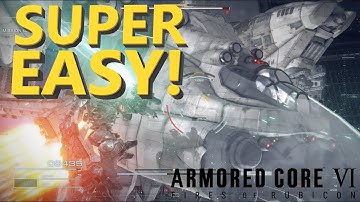 Armored Core 6 First Boss That is Destroying People Is Really VERY EASY! How To Beat