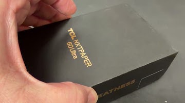 TCL NXTPAPER 60 ULTRA Unboxing Video – in Stock at www.welectronics.com