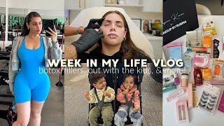 WEEK IN MY LIFE VLOG♡ Getting More Botox & Filler, Prepping for the Event, Out with the Kids & More!
