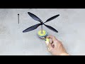 चकरी मे लगया पर फिर हुआ कमाल !! Helicopter Chakari - Made With Drone Propeller - Will it Fly