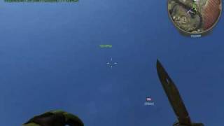 Battlefield 2 - Car Jumping into water!
