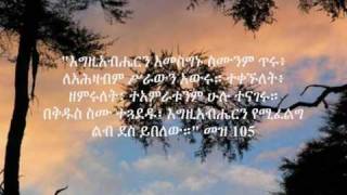 እግዚአብሔርን አሠብኵት ደስም አለኝ...Lilly Tialhun chords